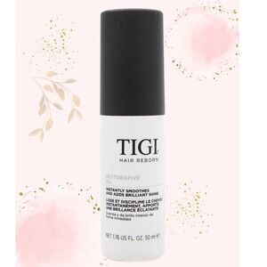 TIGI Hair Reborn Restorative Oil 1.76 fl oz 50ml Smoothing Shine Serum *NEW*
